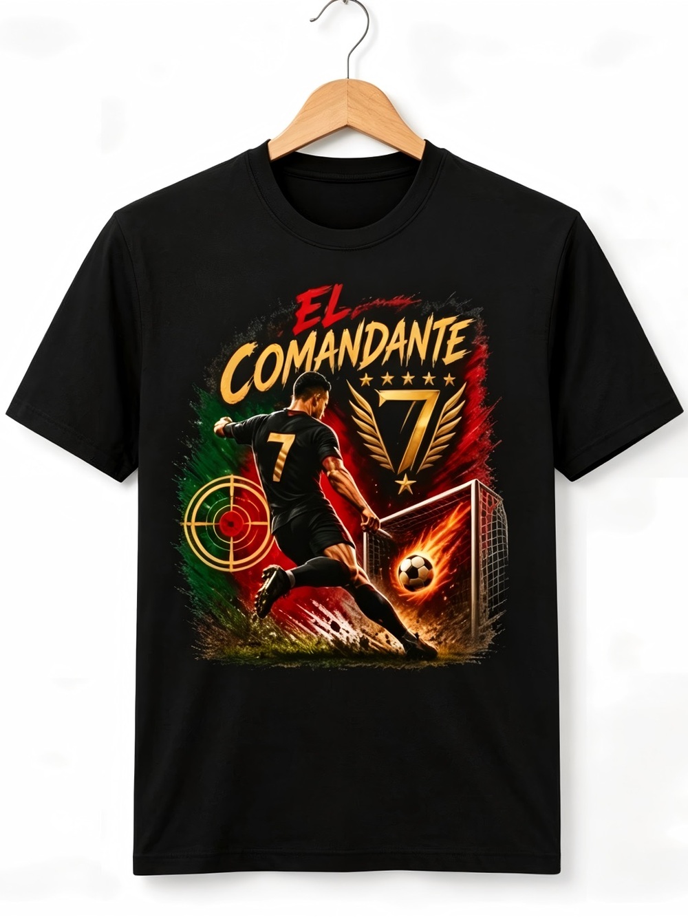 El Comandante 7 Portugal 2026 FIFA World Cup Match Day T-shirt Unisex